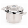 Χύτρα ταχύτητας Swiss Haus SH-PC6LCR, 6 λίτρα, 22 εκ., κατασκευή τριών στρωμάτων, δείκτης στάθμης νερού, κεραμική επίστρωση Sapphire, συμβατή με επαγωγικές εστίες, κρεμ