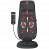 Μαξιλάρι μασάζ Σιάτσου RENPHO Neck & Back Massage Cushion - S-, 48W, 4 ζώνες, 3 επίπεδα έντασης, Θέρμανση έως 45°C, Ρυθμιζόμενο, Τηλεχειριστήριο, Μαύρο