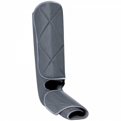 Συμπιεστικό μασάζ για τα πόδια RENPHO Foot & Calf Air Massager, 24W, Θέρμανση, 3 επίπεδα, Λειτουργίες μασάζ, Μνήμη, Ένδειξη θερμοκρασίας, Προστασίες, Γκρι