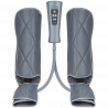 Συμπιεστικό μασάζ για τα πόδια RENPHO Foot & Calf Air Massager, 24W, Θέρμανση, 3 επίπεδα, Λειτουργίες μασάζ, Μνήμη, Ένδειξη θερμοκρασίας, Προστασίες, Γκρι