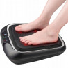 Συσκευή μασάζ σιάτσου για τα πόδια RENPHO Shiatsu Home Foot Sole Massager, 30W, 6 κεφαλές, 18 σημεία, 2 ταχύτητες, Λειτουργία θέρμανσης, Ρυθμιζόμενη κλίση και ύψος, Πλενόμενο κάλυμμα, Μαύρο