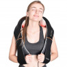 Συσκευή μασάζ Σιάτσου RENPHO U-Neck 1, 24 W, 8 κεφαλές, 2 κατευθύνσεις, 3 επίπεδα έντασης, Θέρμανση έως 47 °C, δέρμα PU + αναπνεύσιμο ύφασμα, Μαύρο