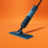 Ηλεκτρική σφουγγαρίστρα Philips OneUp 3000 XV3101/01, 50 λεπτά, 50 m², 312/270 ml, κεφαλή 360°, ενδεικτική λυχνία LED, φόρτιση μέσω USB-C, Μπλε