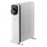Θερμαντικό σώμα με λάδι Midea MHO2311MCPW, 2300 W, 20 м2, 11 πτερύγια, 3 βαθμίδες, χειροκίνητος θερμοστάτης, χρονοδιακόπτης, λευκό