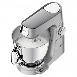 Μίξερ Kenwood Chef Baker XL KVL85.004SI, 1200 W, 2 δοχεία 5/7 λίτρα, Ηλεκτρονικός έλεγχος, Λειτουργία Pulse, EasyWeigh™, Ασημί