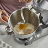 Μίξερ Kenwood Chef Baker XL KVL85.004SI, 1200 W, 2 δοχεία 5/7 λίτρα, Ηλεκτρονικός έλεγχος, Λειτουργία Pulse, EasyWeigh™, Ασημί