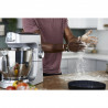 Μίξερ Kenwood Chef Baker XL KVL85.004SI, 1200 W, 2 δοχεία 5/7 λίτρα, Ηλεκτρονικός έλεγχος, Λειτουργία Pulse, EasyWeigh™, Ασημί