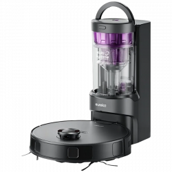 Ρομποτική σκούπα Eureka E20 Plus, 8000Pa, 2 λίτρα, 300 μ², έως 180 λεπτά, πλοήγηση DuoDetect AI 3D, φιλτράρισμα 5 σταδίων, μαύρο