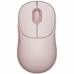 Ασύρματο ποντίκι Xiaomi BHR8911GL, 1200 DPI, 5 κουμπιά, Bluetooth/2,4 GHz, Αθόρυβο κλικ, Ροζ