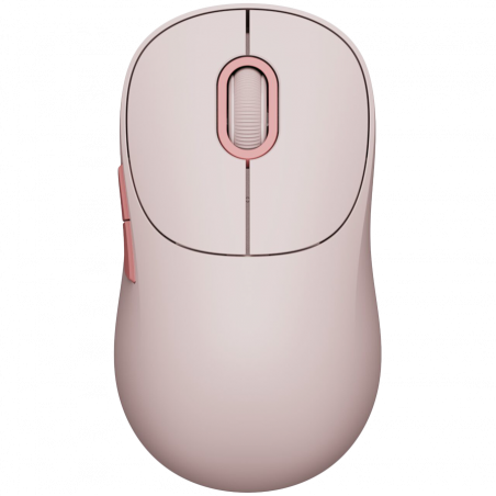 Ασύρματο ποντίκι Xiaomi BHR8911GL, 1200 DPI, 5 κουμπιά, Bluetooth/2,4 GHz, Αθόρυβο κλικ, Ροζ