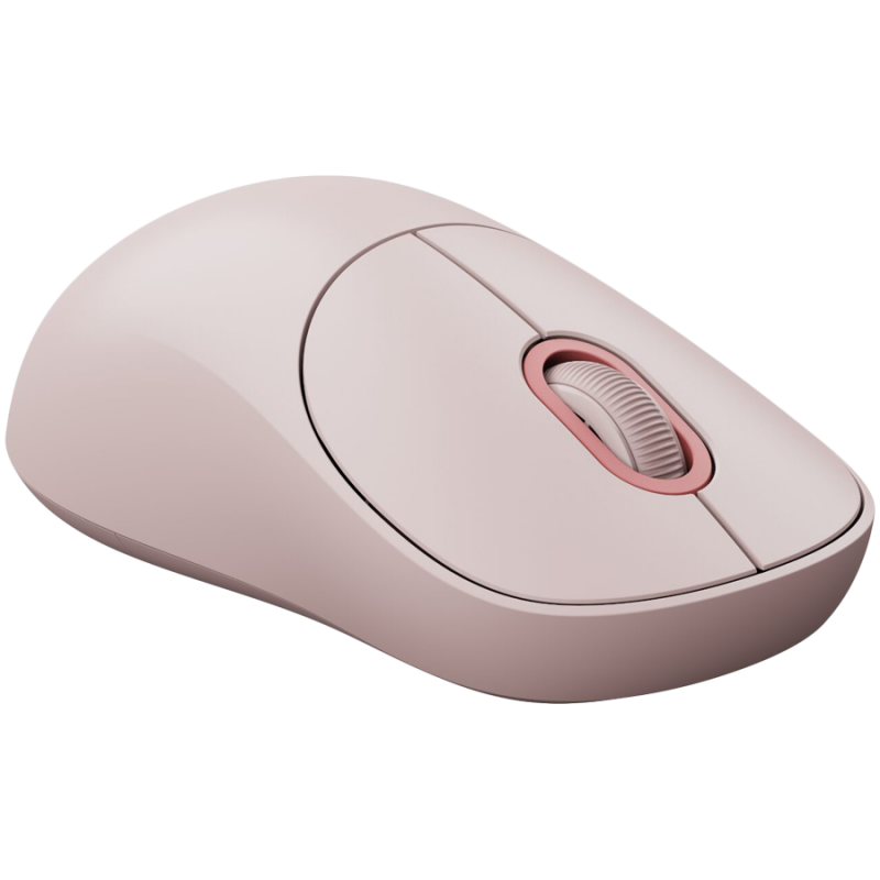Ασύρματο ποντίκι Xiaomi BHR8911GL, 1200 DPI, 5 κουμπιά, Bluetooth/2,4 GHz, Αθόρυβο κλικ, Ροζ