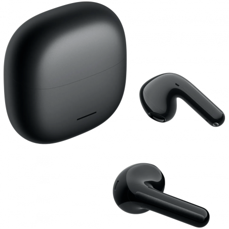 Ακουστικά Xiaomi Redmi Buds 8 Active M2537E1, 7 ώρες, Bluetooth 5.4, IP54, Ηχείο με μεμβράνη τιτανίου, Αντιθορυβική τεχνολογία AI, Γρήγορη φόρτιση, Μαύρο