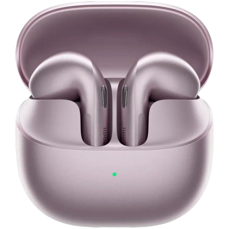 Ακουστικά Xiaomi Buds 6 M2540E1, 6 ώρες, Bluetooth 5.4, Hi-Res, aptX Lossless, εξουδετέρωση θορύβου με τεχνητή νοημοσύνη, ANC, ήχος 360°, IP54, Μωβ