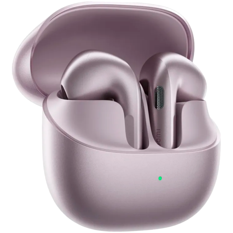 Ακουστικά Xiaomi Buds 6 M2540E1, 6 ώρες, Bluetooth 5.4, Hi-Res, aptX Lossless, εξουδετέρωση θορύβου με τεχνητή νοημοσύνη, ANC, ήχος 360°, IP54, Μωβ