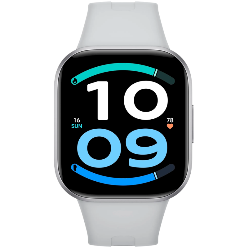 Έξυπνο ρολόι Xiaomi REDMI WATCH 6 ACTIVE M2564W1, οθόνη AMOLED 1,85 ιντσών, Bluetooth, 140+ αθλητικές λειτουργίες, ασημί