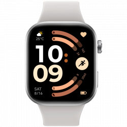 Έξυπνο ρολόι Xiaomi REDMI WATCH 6 M2523W1, οθόνη AMOLED 2,07 ιντσών, GPS, Bluetooth, αδιάβροχο, ασημί