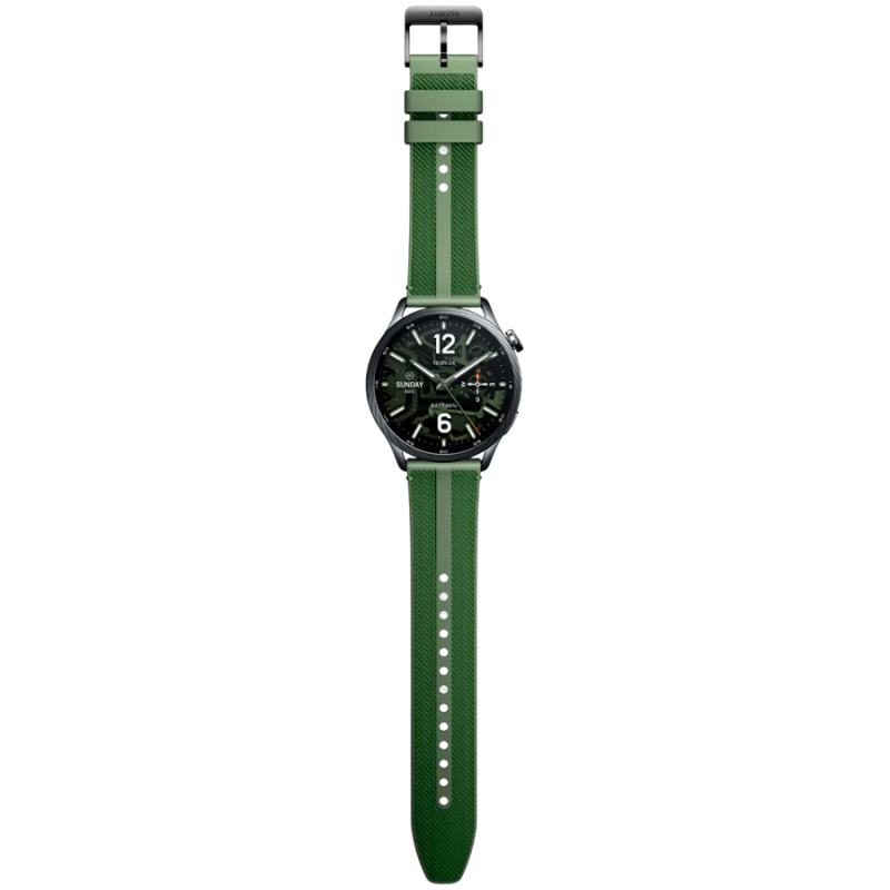 Έξυπνο ρολόι Xiaomi WATCH S5 M2530W1, 46 mm, οθόνη AMOLED 1,48 ιντσών, GPS, Bluetooth, αδιάβροχο, πράσινο