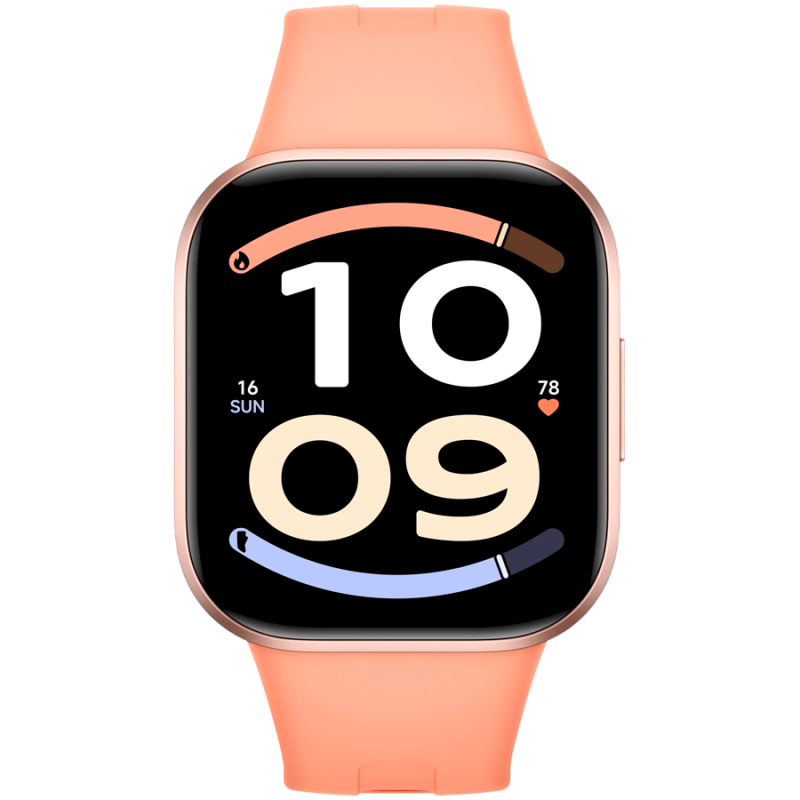 Έξυπνο ρολόι Xiaomi REDMI WATCH 6 ACTIVE M2564W1, οθόνη AMOLED 1,85 ιντσών, Bluetooth, 140+ αθλητικές λειτουργίες, πορτοκαλί