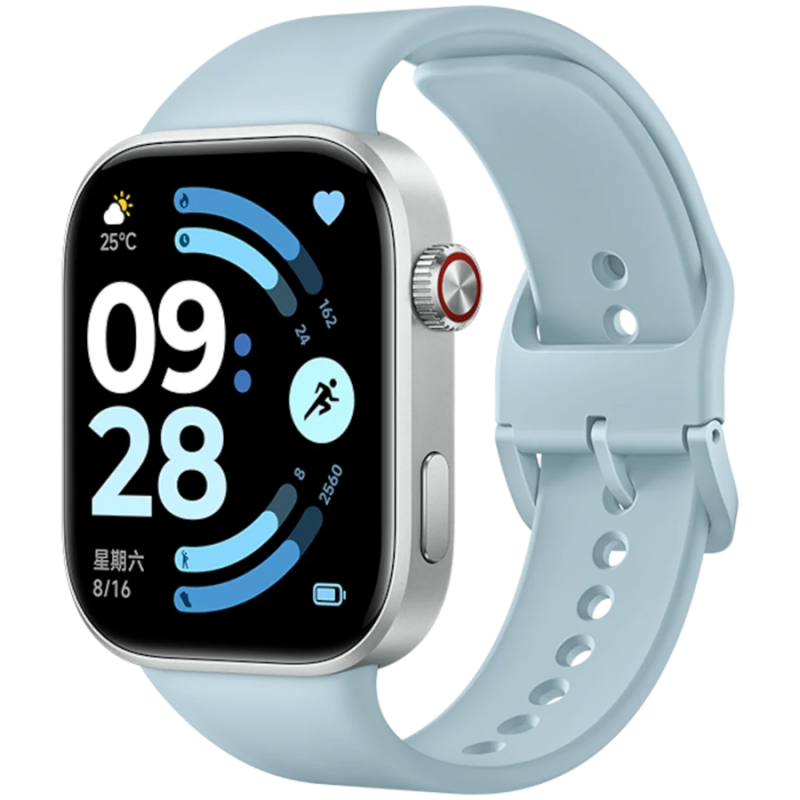 Έξυπνο ρολόι Xiaomi REDMI WATCH 6 M2523W1, οθόνη AMOLED 2,07 ιντσών, GPS, Bluetooth, αδιάβροχο, μπλε