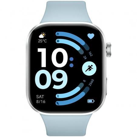 Έξυπνο ρολόι Xiaomi REDMI WATCH 6 M2523W1, οθόνη AMOLED 2,07 ιντσών, GPS, Bluetooth, αδιάβροχο, μπλε