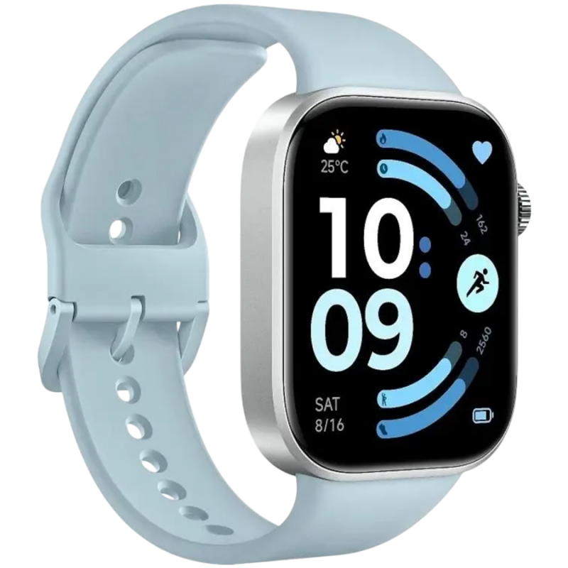 Έξυπνο ρολόι Xiaomi REDMI WATCH 6 M2523W1, οθόνη AMOLED 2,07 ιντσών, GPS, Bluetooth, αδιάβροχο, μπλε