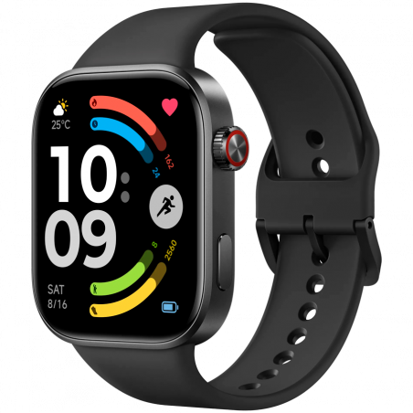 Έξυπνο ρολόι Xiaomi REDMI WATCH 6 M2523W1, οθόνη AMOLED 2,07 ιντσών, GPS, Bluetooth, αδιάβροχο, μαύρο