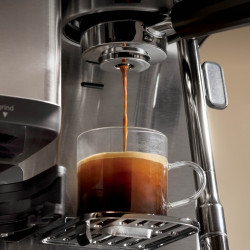 Αυτόματη καφετιέρα 2 σε 1 Ninja Luxe Café Mini ES352EU, 1650 W, 9 bar, 250 γρ., 1,3 λ., Barista Assist, 3 ρυθμίσεις αφρού, 6 είδη εσπρέσο, ανοξείδωτο