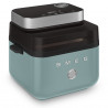 Φριτέζα θερμού αέρα Smeg Collezione AFC01EGMAU, 1450 W, 7,3 λίτρα, 40-200 °C, 7 προγράμματα, Διπλή λειτουργία, Έλεγχος μέσω οθόνης αφής, Χρονοδιακόπτης, LED, Πράσινο