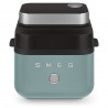 Φριτέζα θερμού αέρα Smeg Collezione AFC01EGMAU, 1450 W, 7,3 λίτρα, 40-200 °C, 7 προγράμματα, Διπλή λειτουργία, Έλεγχος μέσω οθόνης αφής, Χρονοδιακόπτης, LED, Πράσινο