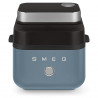 Φριτέζα θερμού αέρα Smeg Collezione AFC01SBMAU, 1450 W, 7,3 λίτρα, 40-200 °C, 7 προγράμματα, Διπλή λειτουργία, Έλεγχος μέσω οθόνης αφής, Χρονοδιακόπτης, LED, Μπλε