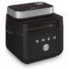 Φριτέζα θερμού αέρα Smeg Collezione AFC01BLMAU, 1450 W, 7,3 λ, 40-200 °C, 7 προγράμματα, Διπλή λειτουργία, Έλεγχος μέσω οθόνης αφής, Χρονοδιακόπτης, LED, Μαύρο
