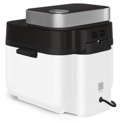 Φριτέζα θερμού αέρα Smeg Collezione AFC01WHMAU, 1450 W, 7,3 λίτρα, 40-200 °C, 7 προγράμματα, Διπλή λειτουργία, Έλεγχος μέσω οθόνης αφής, Χρονοδιακόπτης, LED, Λευκό