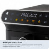 Φριτέζα θερμού αέρα Ariete 4640/00, 2460 W, 11 λίτρα, 2 καλάθια, 6 προγράμματα, οθόνη αφής, μαύρο