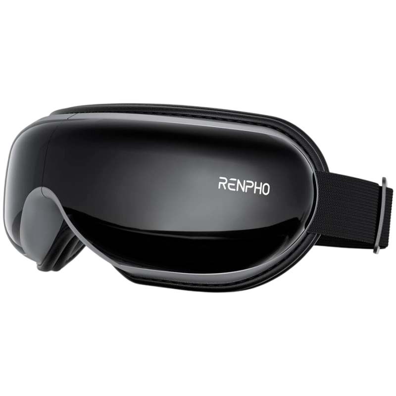 Συσκευή μασάζ για τα μάτια RENPHO EYERIS 1 PEU-RF-EM001-BK, 6 λειτουργίες, Πνευματική συμπίεση, 3 επίπεδα θέρμανσης, Bluetooth, Μαύρο