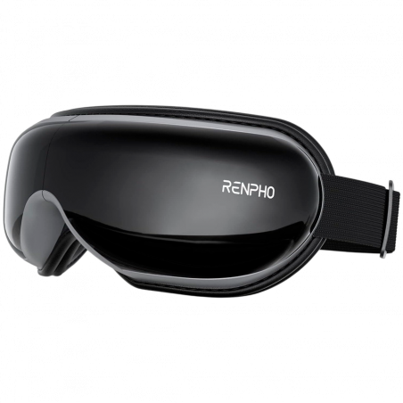 Συσκευή μασάζ για τα μάτια RENPHO EYERIS 1 PEU-RF-EM001-BK, 6 λειτουργίες, Πνευματική συμπίεση, 3 επίπεδα θέρμανσης, Bluetooth, Μαύρο