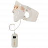 Μάσκα προσώπου LED RENPHO Artemis Blush PEU-E100B-1, Φωτοθεραπεία, 5 επίπεδα έντασης, Χρονοδιακόπτης, Λευκό/ροζ
