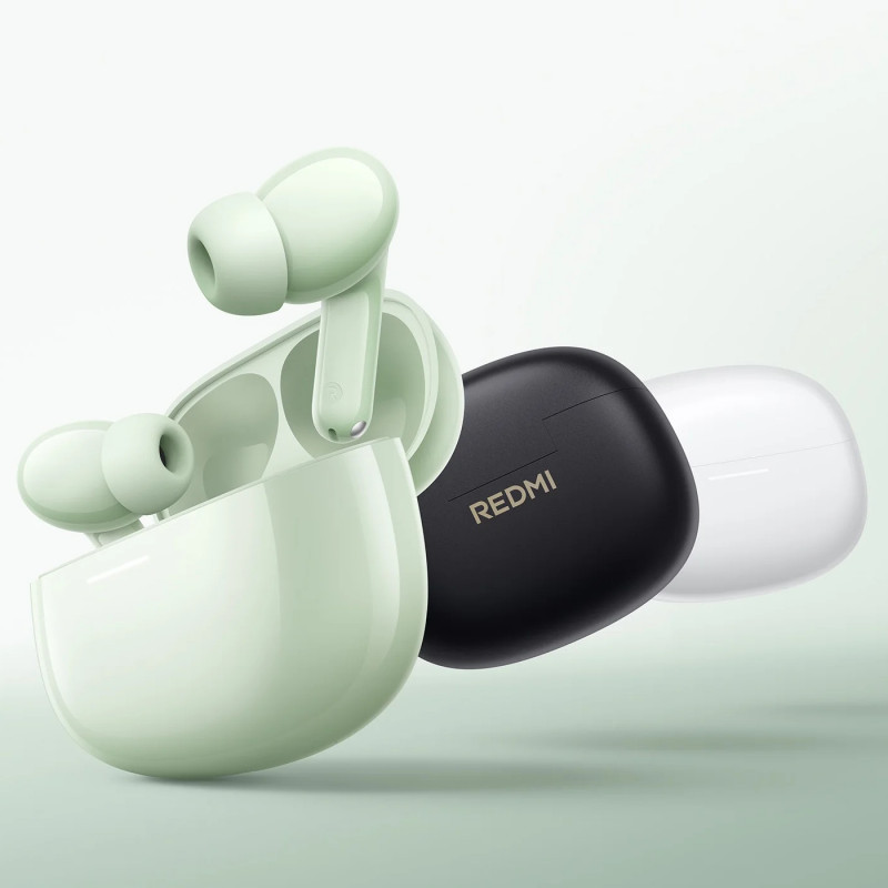 Ακουστικά Xiaomi Redmi Buds 8 M2544E1, 11 ώρες, BT 5.4, IP54, Hi-Res Audio Wireless, εξουδετέρωση θορύβου με AI, γρήγορη φόρτιση, πράσινο