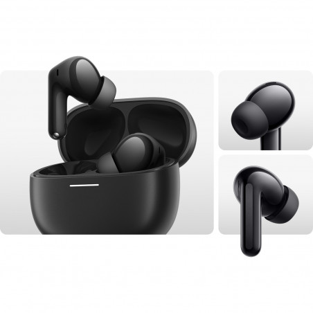 Ακουστικά Xiaomi Redmi Buds 8 M2544E1, 11 ώρες, BT 5.4, IP54, Hi-Res Audio Wireless, εξουδετέρωση θορύβου με AI, γρήγορη φόρτιση, μαύρο