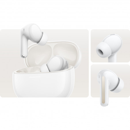 Ακουστικά Xiaomi Redmi Buds 8 M2544E1, 11 ώρες, BT 5.4, IP54, Hi-Res Audio Wireless, εξουδετέρωση θορύβου με AI, γρήγορη φόρτιση, λευκό