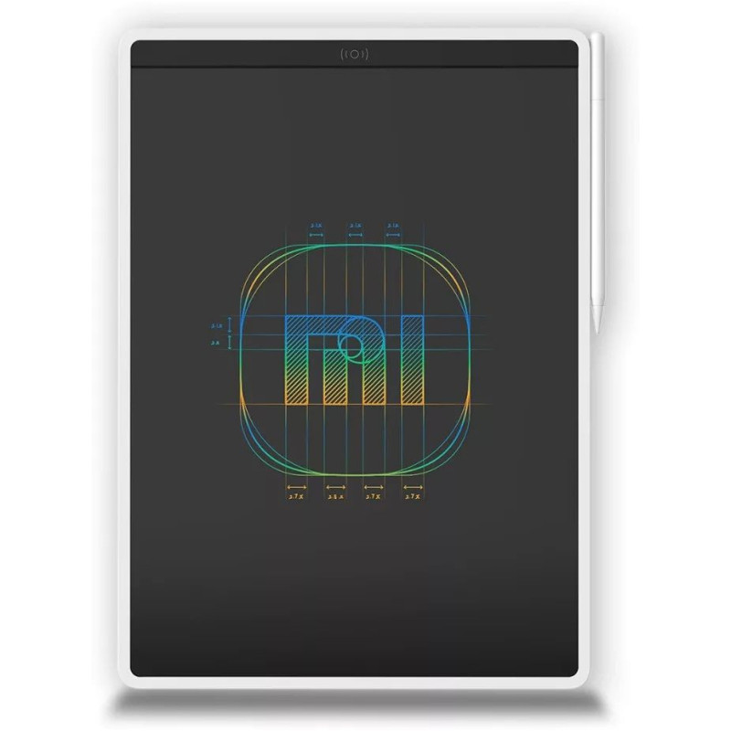 Ταμπλέτα για γραφή και ζωγραφική Xiaomi BHR7278GL, 13,5 ίντσες, Έγχρωμες γραμμές, Μαγνητική γραφίδα, Οθόνη LCD, Λευκό