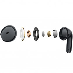 Ακουστικά Xiaomi Redmi Buds 8 Active M2537E1, 7 ώρες, Bluetooth 5.4, IP54, Ηχείο με μεμβράνη τιτανίου, Αντιθορυβική τεχνολογία AI, Γρήγορη φόρτιση, Μαύρο