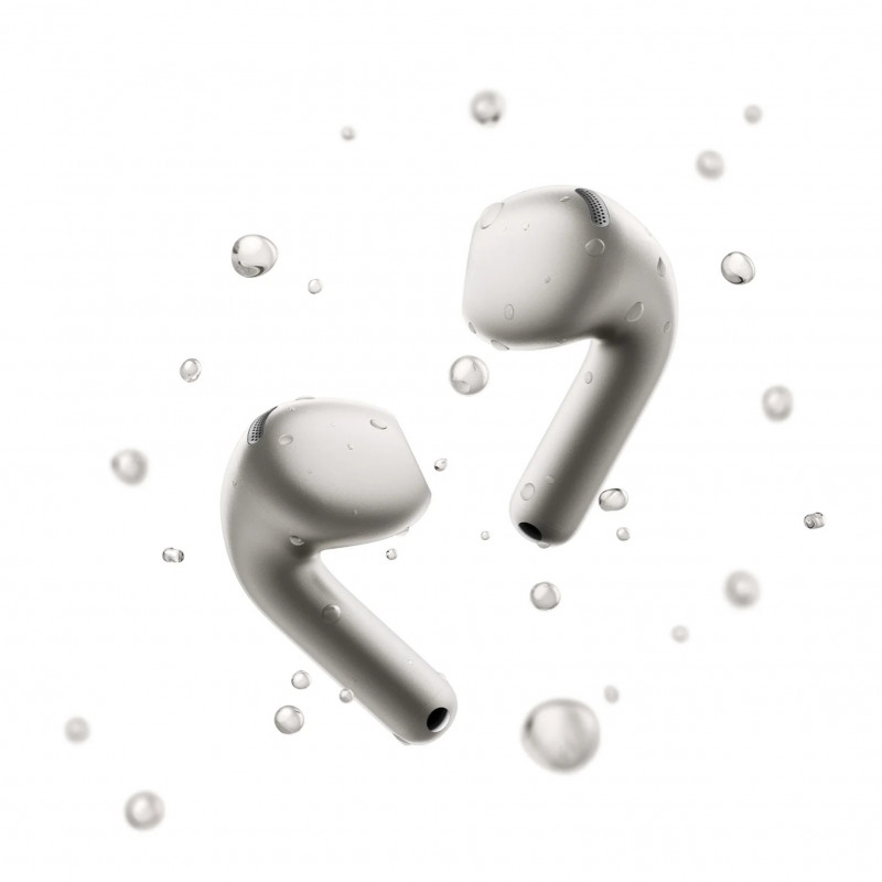 Ακουστικά Xiaomi Buds 6 M2540E1, 6 ώρες, Bluetooth 5.4, Hi-Res, aptX Lossless, εξουδετέρωση θορύβου με τεχνητή νοημοσύνη, ANC, ήχος 360°, IP54, Μωβ