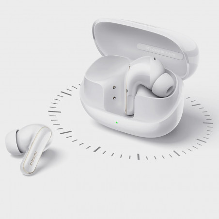 Ακουστικά Xiaomi Buds 5 Pro M2437E1, 8 ώρες, BT 5.4, ANC έως 55 dB, aptX Lossless, Hi-Res Audio, IP54, Μαύρο