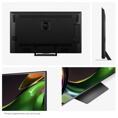 Τηλεόραση Hisense 55UR8S, 4K UltraHD 3840 x 2160, 55", Κατηγορία E, Mini-LED, 180 Hz, Αντιθαμβωτική επίστρωση, Hi-View AI Engine RGB, VIDAA, Μαύρο