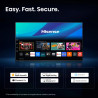 Τηλεόραση Hisense 55UR8S, 4K UltraHD 3840 x 2160, 55", Κατηγορία E, Mini-LED, 180 Hz, Αντιθαμβωτική επίστρωση, Hi-View AI Engine RGB, VIDAA, Μαύρο