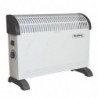 Σόμπα Convector με ανεμιστήρα για πιο γρήγορη διάχυση της θερμότητας στο χώρο της Rosberg R51974AT, 2000W, 3 επίπεδα λειτουργίας, Θερμοστάτης, Λευκό